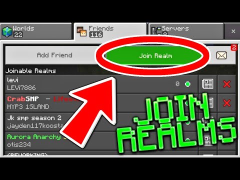 FryBry - How To Join REALMS For Minecraft Bedrock 2023!