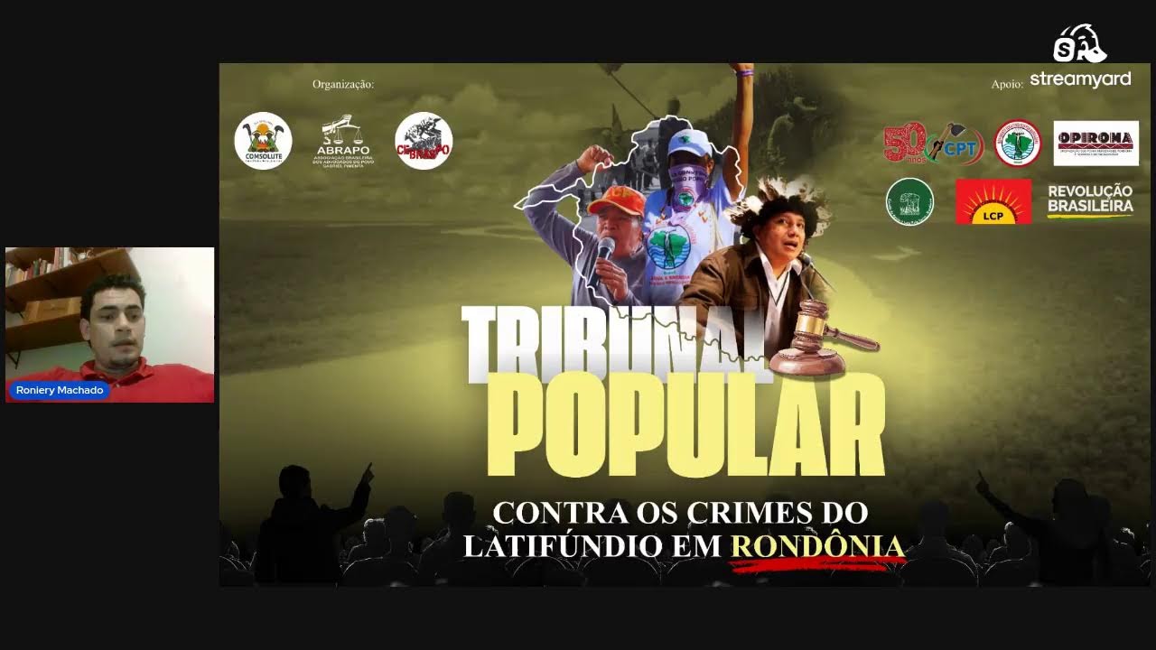 Tribunal Popular contra os crimes do latifúndio em Rondônia