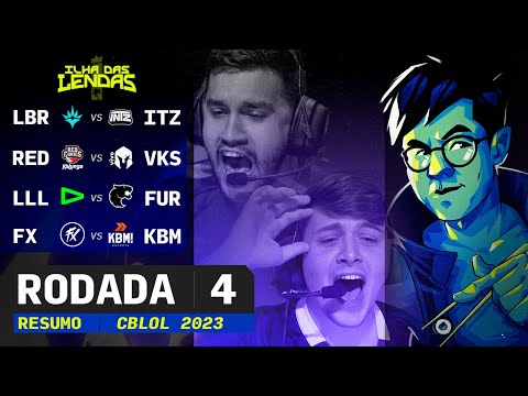 Resumo CBLOL 4ª Rodada - AMIGOS, AMIGOS... CBLOL A PARTE! | Ilha das Lendas
