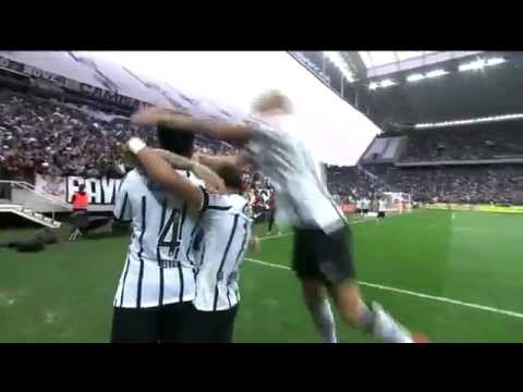 Gol Guerrero - Corinthians 1 x 0 Palmeiras - Brasileirão 2014 - 27/07/2014