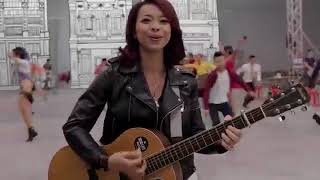 Sara Wee of 53A Performing &quot;Tomorrow&#39;s Here Today&quot; for NDP 2016 (LsL Guitar from Heirlooms Music)