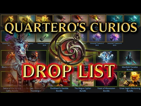 This Is Quartero's Curios Antique DROP LIST From Real Players