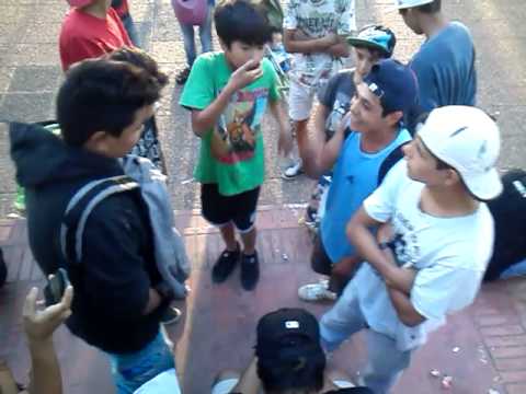 El piso freestyle naza y tron vs leonely y adrian