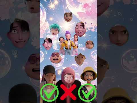 Match the Right Face #dance  #kpopdemonhunters