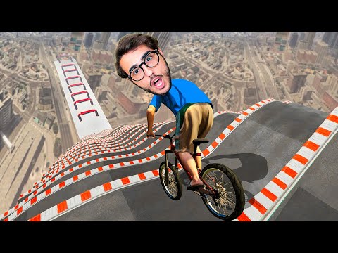 HO COMPLETATO LA MEGA RAMPA INFINITA 100% IMPOSSIBILE SU GTA 5!