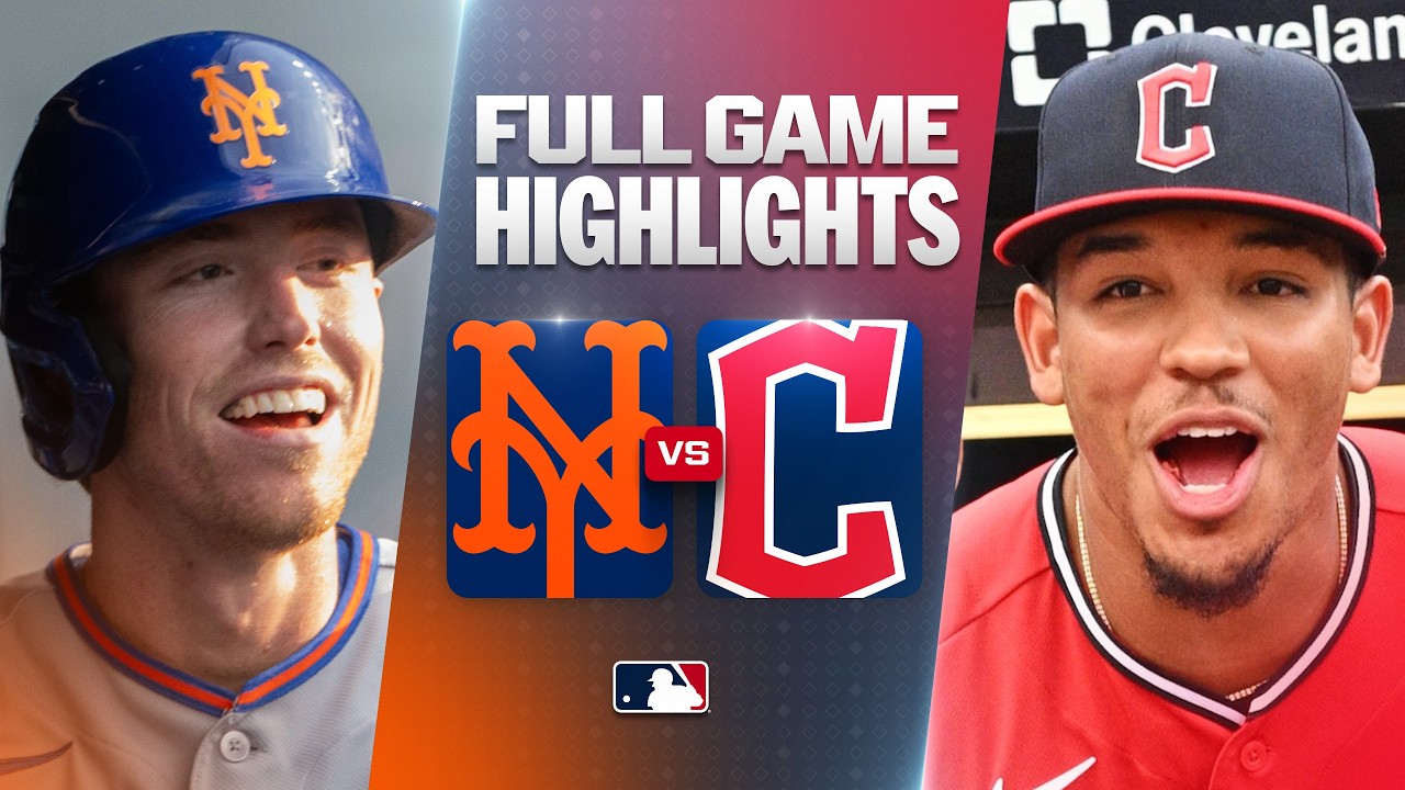 8월6일 뉴욕메츠 클리블랜드 MLB 하이라이트