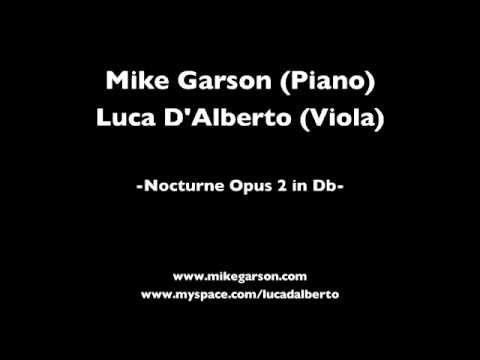 Mike Garson (David Bowie's pianist) talking about Luca D'Alberto