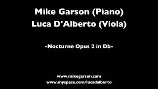 Mike Garson (David Bowie's pianist) talking about Luca D'Alberto