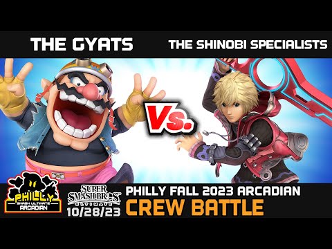 Philly Fall 2023 Arcadian - SSBU - Crew Battle -The Gyats vs. The Shinobi Specialists