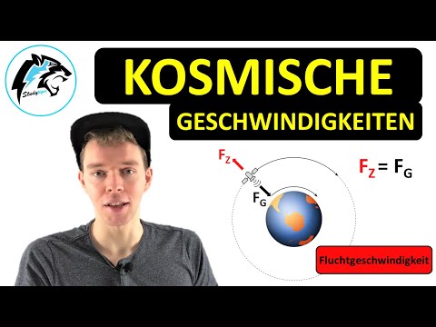 Die 3 Kosmischen Geschwindigkeiten | Physik Tutorial