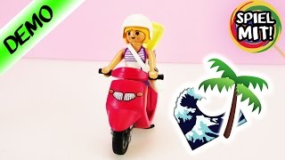 Playmobil Rollerfahrerin fährt zum Strand | Special Plus 9084 Set unboxing und Demo | Spiel mit mir