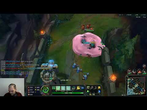 Zac vs Akali, top lane, with commentary