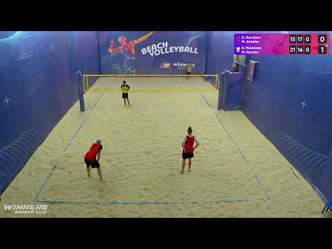 21:00 D. Korobkov / M. Anhelov - B. Moldovan / M. Kyselov 27.10.2022 | Winners Beach Volleyball