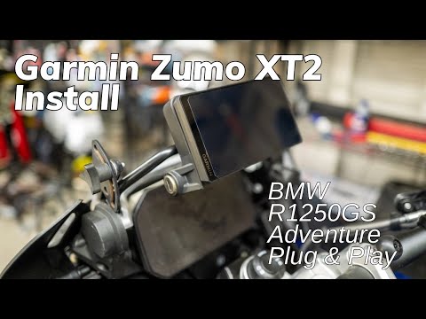 Install: Garmin Zumo XT2 on BMW R1250GS Adventure - Plug & Play