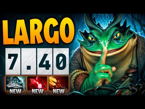 +200000 Damage in 40 Min This Hero OP🔥🔥🔥Largo 7.40 24 Kills | Dota 2 Gameplay