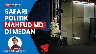 Mahfud MD Safari Politik di Sumut Kunjungi GBI Rumah Persembahan, Titip Pesan Damai Umat Beragama