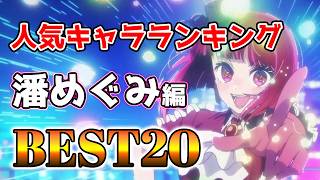 【潘めぐみ】潘めぐみ人気キャラランキングアニメBEST20！【アニメ】#潘めぐみ#声優#ボイス