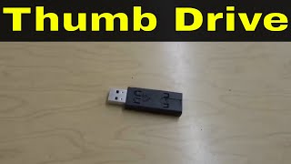 Taking Apart A USB Stick-Thumb Drive Tear Down