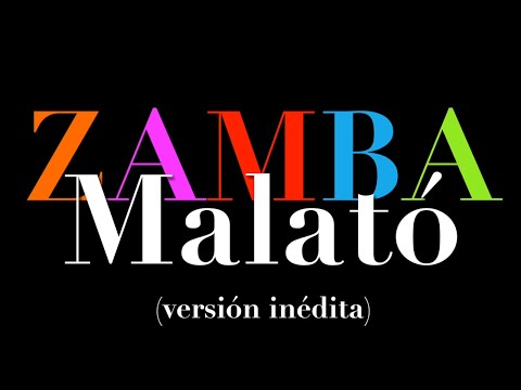 Caitro Soto, Victoria Santa Cruz. Zamba Malató (Edición Inédita) Folklore Afro Peruano