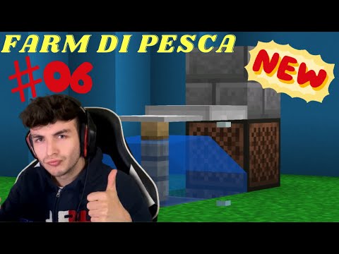 COSTRUIAMO LA MIA NUOVA FARM DI PESCA - Minecraft ITA 2.0 #06
