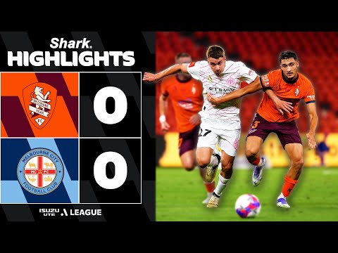 Brisbane Roar 0-0 Melbourne City | SHARK HIGHLIGHTS | Isuzu UTE A-League 2025-26 | Round 03