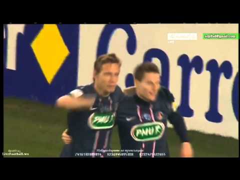 Gol de Kevin Gameiro - PSG 3 x 1 Toulouse - Copa da França - 23/01/2013