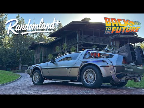 Back to the Future Turns 40! At Doc Brown’s House with the DeLorean!