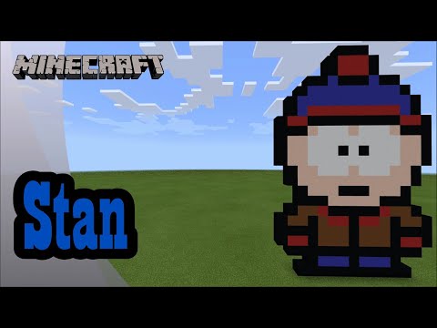 Minecraft: Pixel Art Tutorial and Showcase: Stan (South Park)