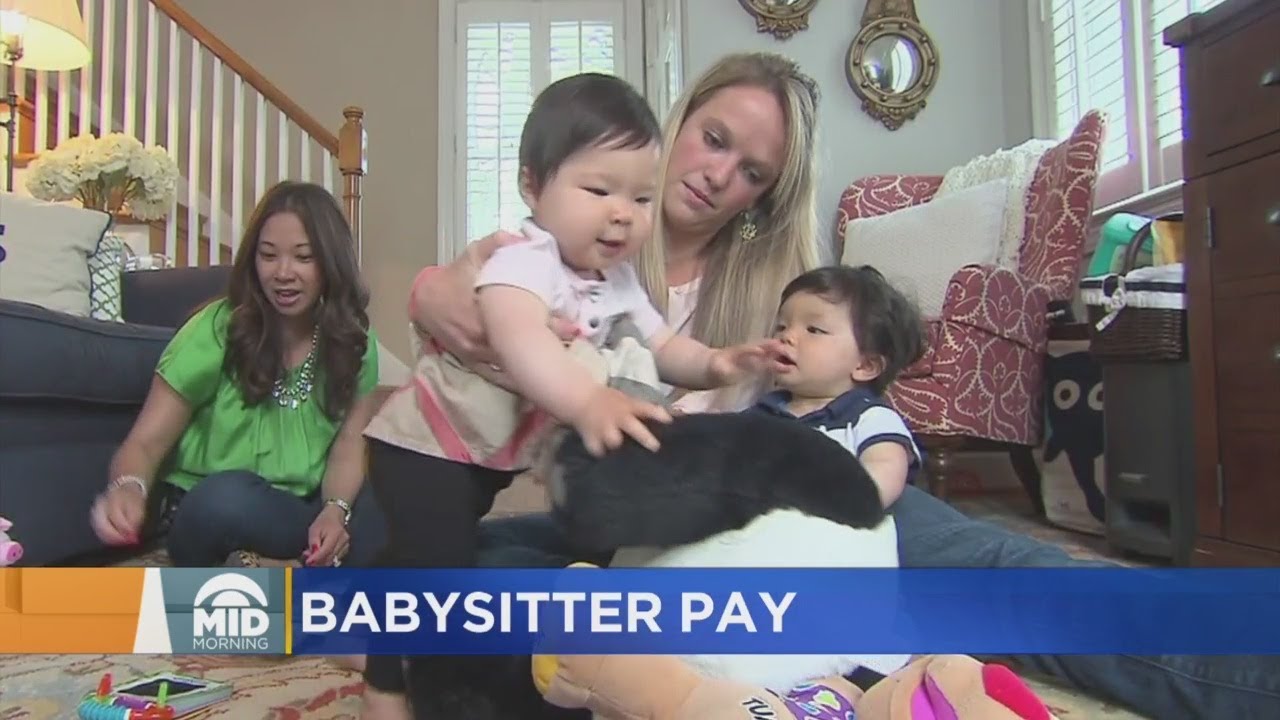 What is the going rate for a babysitter in Minnesota?
