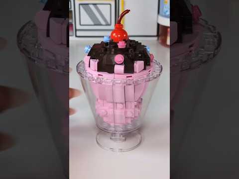 Lego MAX Build Ice Cream Sundae!!🍨🍦 #zuru #legos #max #shorts #fyp #icecream