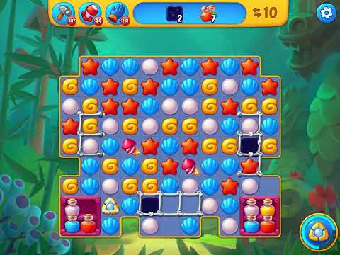 Fishdom level 6381 no boosters フィッシュダム ノーマル [Friend's]