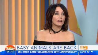 Suze De Marchi (Baby Animals) Today Extra interview Sep 2016