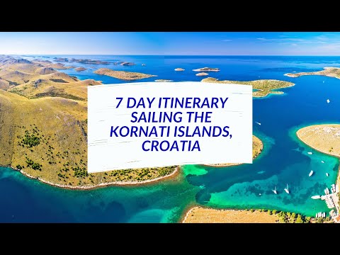 A PERFECT Croatian Yacht Charter | 7 Day Sailing Itinerary