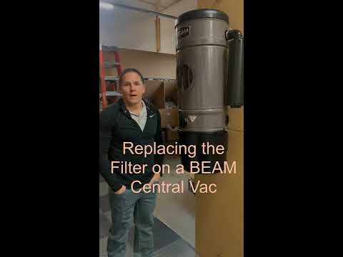 How to change the filter on BEAM central vacuum  system