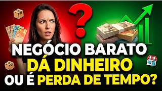 Negócios lucrativos com pouco investimento realmente funcionam?