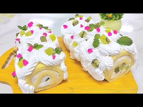 𝗘𝗮𝘀𝘆 𝘁𝗼 𝗺𝗮𝗸𝗲 𝗣𝗲𝗿𝗳𝗲𝗰𝘁 𝗞𝗶𝘄𝗶 𝗦𝘄𝗶𝘀𝘀 𝗥𝗼𝗹𝗹 𝗖𝗮𝗸𝗲