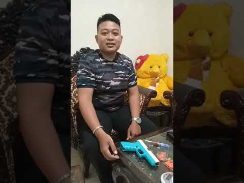 Glock 18C Semi Auto Shell Ejecting Blowback Blaster Toy Gun Unboxing And Review