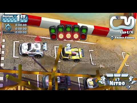 Mini Motor Racing X gameplay on Nintendo Switch.