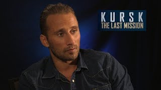 Matthias Schoenaerts on his harrowing new movie Kursk The Last Mission video