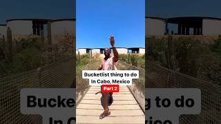 Would you do this in Cabo? 🏎️🐪🇲🇽 #cabo #mexico #travel