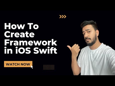 Create a Custom Framework in iOS
