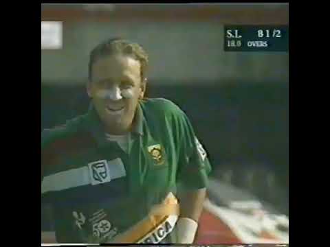 Aravinda Madmax De Silva Vs Allan Donald Classic Battle - Lancer Klusener Brilliant Catch