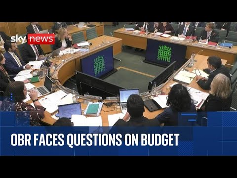 MPs question OBR on budget after boss resigns