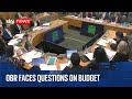 MPs Question OBR On Budget After Boss Resigns