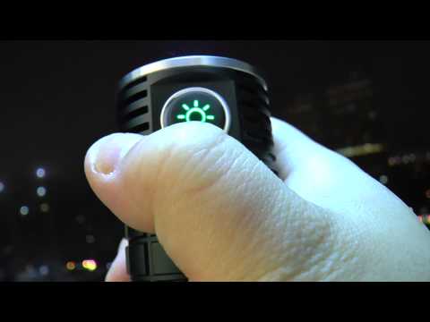 Olight SR Mini - Brightest Compact Flashlight YET? 2800 Lumens with 3x18650!  Review