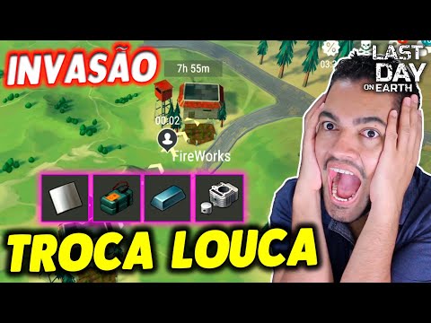 INVASÃO E UMA TROCA LOUCA - Last Day On Earth