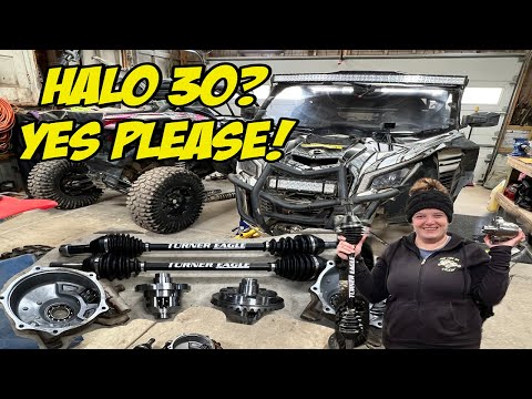 Can Am X3 HALO 30 Diff THE CHEAP WAY and Bearwallow Carnage Report | Turner Axles | Visco Diff