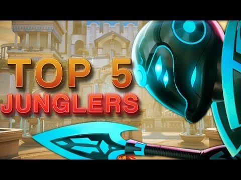 CURRENT TOP 5 JUNGLERS - Smite