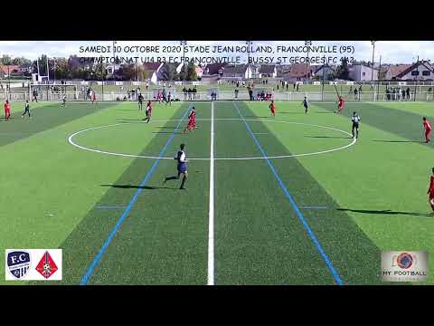 SAMEDI 10 OCTOBRE U14 R3 FC FRANCONVILLE - BUSSY ST GEORGES FC 4A2 RESUME