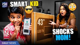 Little Boy Secretly Orders 43-Inch TV Using Mum’s Phone!